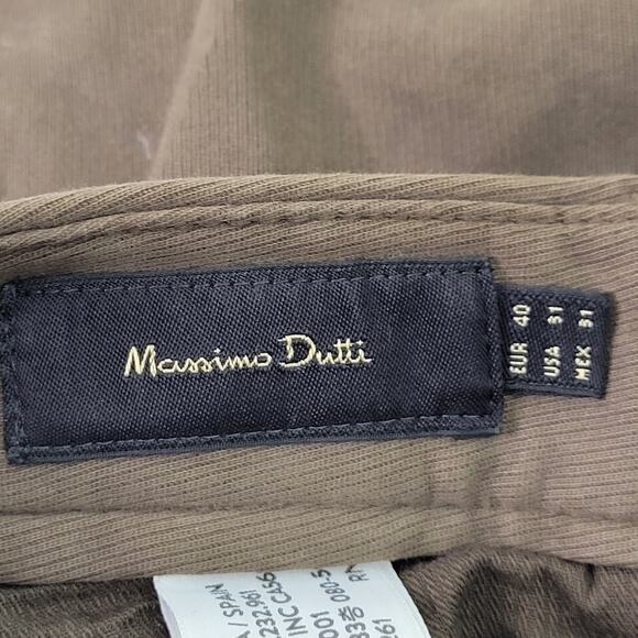 Massimo Dutti Women's Pants Brown Size EU 40 /‎ US 31 - Picture 5 of 13